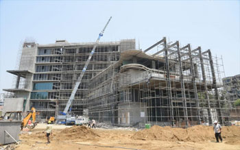 Industrial construction in Vijawada