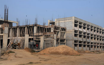 Industrial construction in Guntur