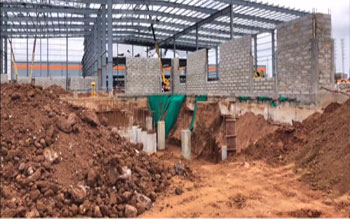 Industrial construction in Hyderabad
