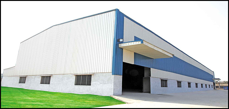 prefabricated industrial shed in Maharashtra